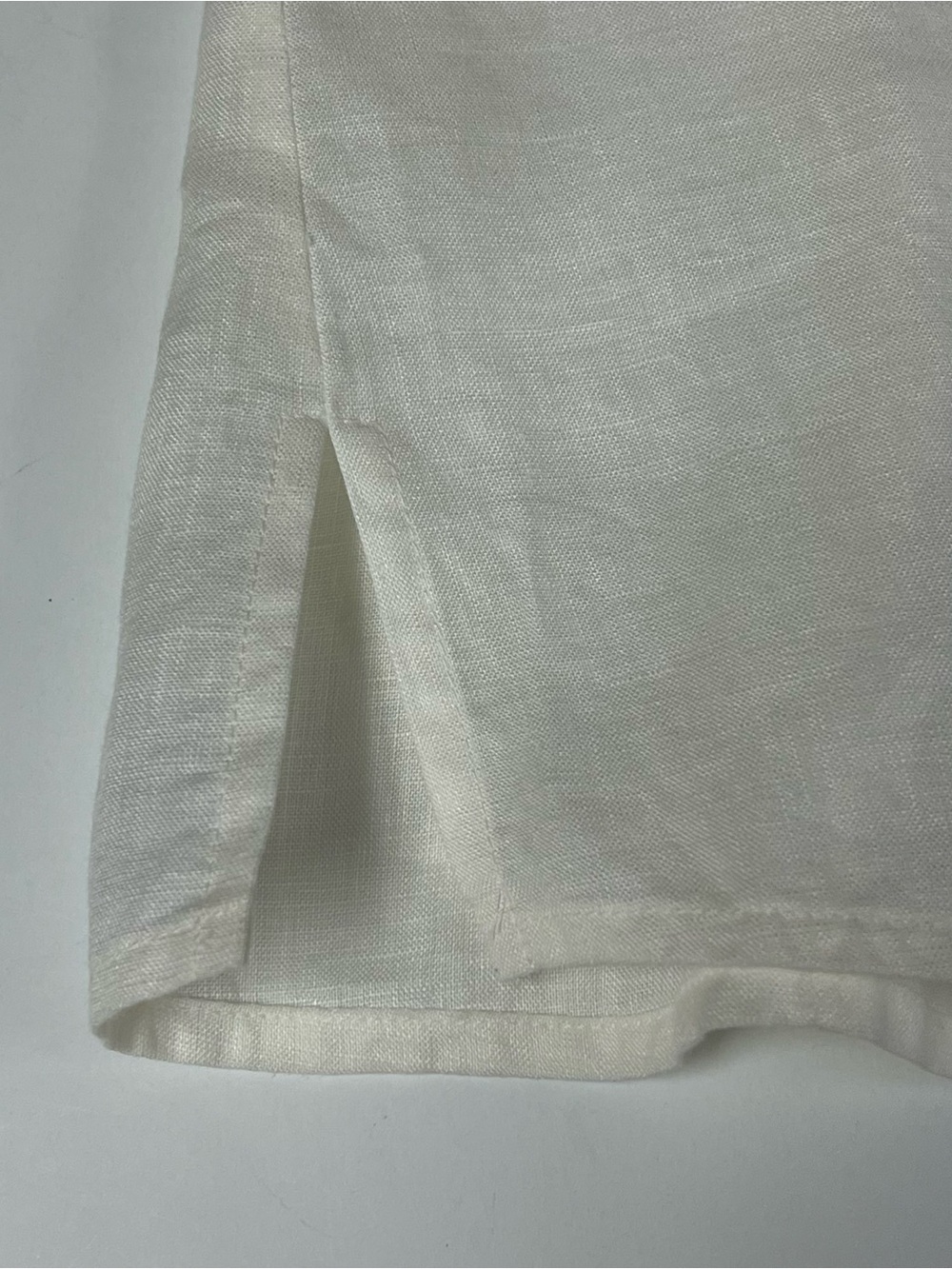 Lauren Ralph Lauren Linen Vintage Blouse Lace Pintuck Victorian Romantic Sz 8 - Picture 7 of 11